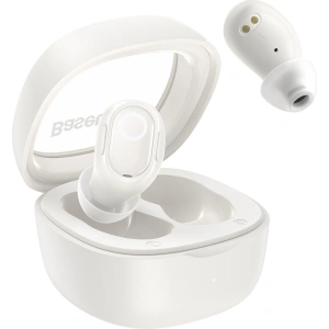 Buy Baseus Bowie WM02 TWS Bluetooth 5.3 wireless headphones white - BSU3380WHT - {ean13} - Home Screen Store Europe