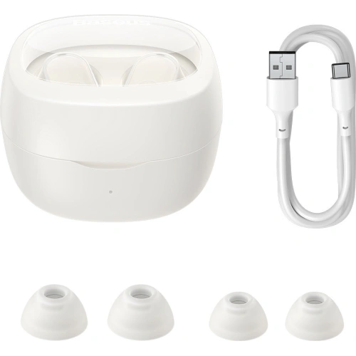 Kup TWS fejhallgató Baseus Bowie WM02 Bluetooth 5.3 fehér - BSU3380WHT - {ean13} - Sklep Home Screen