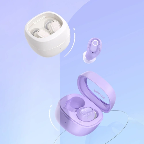 Kup Căști TWS Baseus Bowie WM02 Bluetooth 5.3 albă - BSU3380WHT - {ean13} - Sklep Home Screen