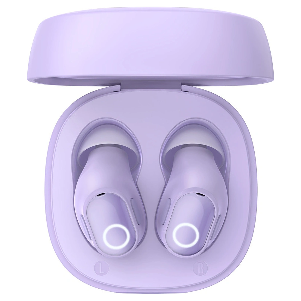 Słuchawki TWS Baseus Bowie WM02 Bluetooth 5.3 fioletowy