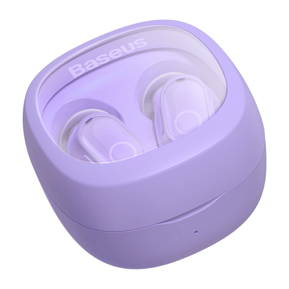Słuchawki TWS Baseus Bowie WM02 Bluetooth 5.3 fioletowy