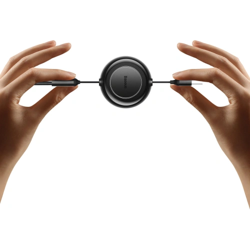 Kup Kabel Baseus Bright Mirror 2 3w1 USB-A - microUSB + Lightning + USB-C 3.5A 1.1m černý - BSU3382BLK - {ean13} - Sklep Home Screen