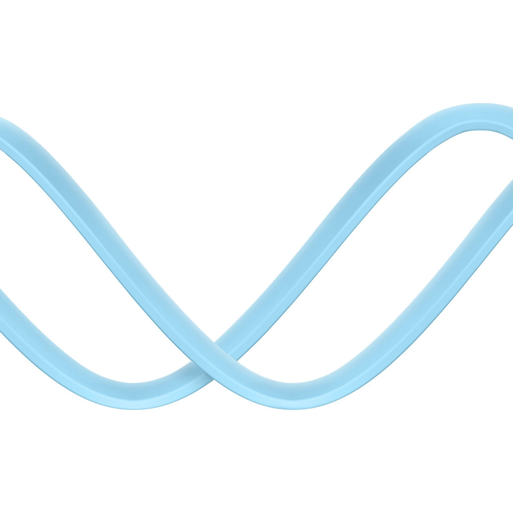 Kabel Baseus Bright Mirror 2 3w1 USB-A - microUSB + Lightning + USB-C 3.5A 1.1m błękitny