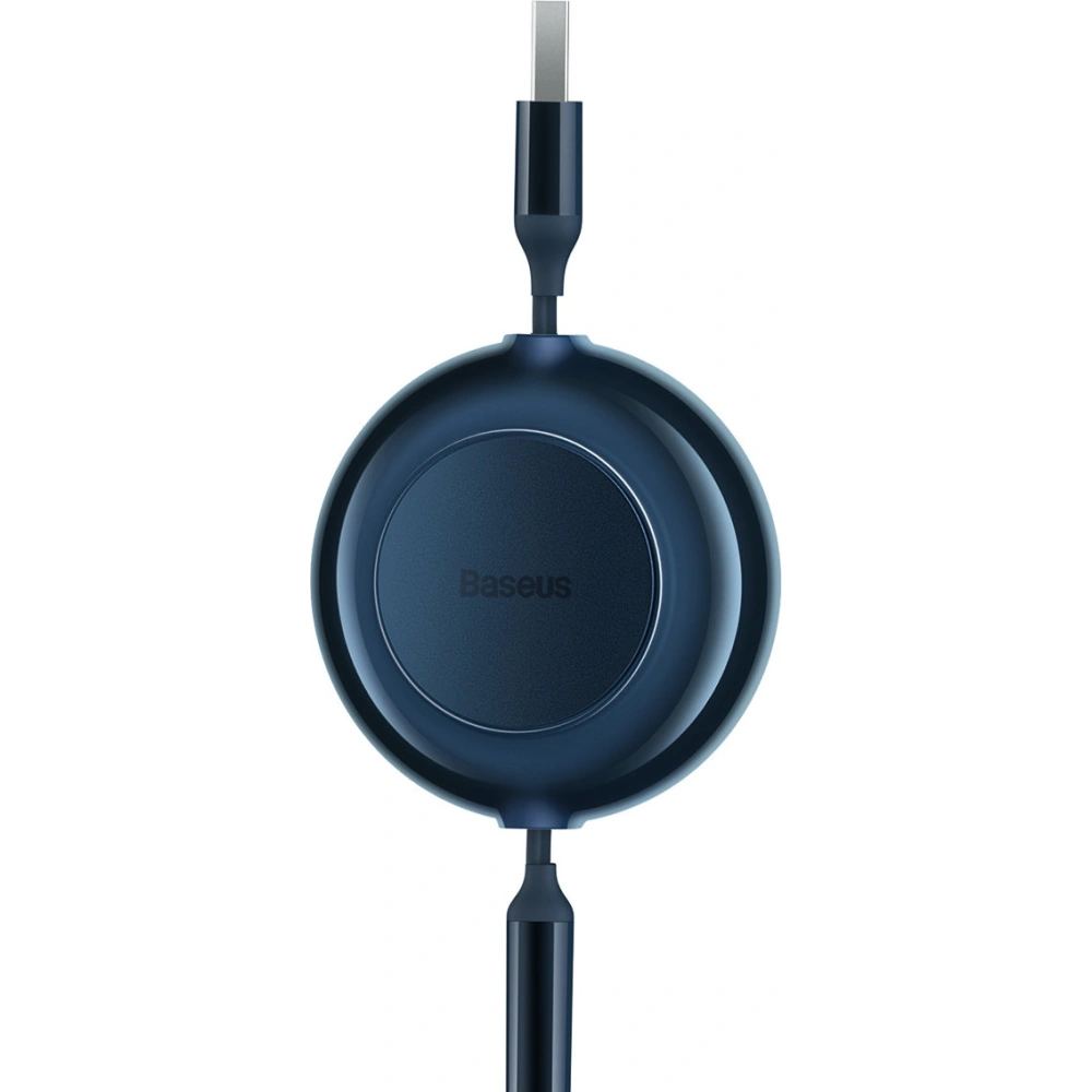 Kabel Baseus Bright Mirror 2 3w1 USB-A - microUSB + Lightning + USB-C 3.5A 1.1m granatowy