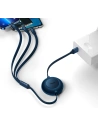 Kup Kabel Baseus Bright Mirror 2 3w1 USB-A - microUSB + Lightning + USB-C 3.5A 1.1m granátový - BSU3384NAV - {ean13} - Sklep Home Screen