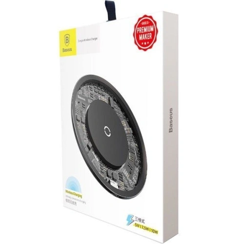 Kup Indukciós töltő Baseus Simple Wireless Charger 10W Clear - BSU059CL - {ean13} - Sklep Home Screen