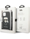 Kup Etui Karl Lagerfeld KLHCP13SCMNIPK Apple iPhone 13 mini hardcase černý/black Leather Monogram Patch and Cord Iconik - KLD964BLK - {ean13} - Sklep Home Screen
