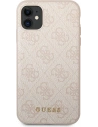 Kup Etui Guess GUHCN61G4GFPI Apple iPhone 11 rózsaszín/pink kemény tok 4G Fém Arany Logó - GUE1830PNK - {ean13} - Sklep Home Screen