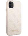 Kup Etui Guess GUHCN61G4GFPI Apple iPhone 11 rózsaszín/pink kemény tok 4G Fém Arany Logó - GUE1830PNK - {ean13} - Sklep Home Screen