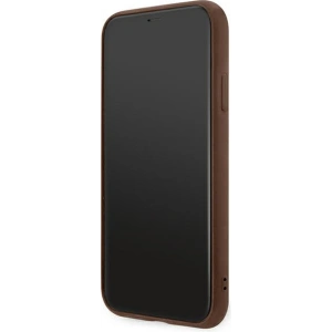 Buy Guess GUHCN65G4GFBR Apple iPhone 11 Pro Max brown hard case 4G Metal Gold Logo - GUE1831BR - {ean13} - Home Screen Store Europe