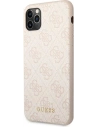 Kup Etui Guess GUHCN65G4GFPI Apple iPhone 11 Pro Max rózsaszín/pink kemény tok 4G Fém Arany Logó - GUE1833PNK - {ean13} - Sklep Home Screen