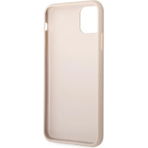 Buy Guess GUHCN65G4GFPI Apple iPhone 11 Pro Max pink hard case 4G Metal Gold Logo - GUE1833PNK - {ean13} - Home Screen Store Europe