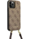 Kup Etui Guess GUHCP12LCB4GB Apple iPhone 12 Pro Max brązowy/brown hardcase 4G Crossbody Cardslot - GUE1834BR - {ean13} - Sklep Home Screen