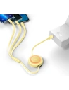 Kup Kabel Baseus Bright Mirror 2 3w1 USB-A - microUSB + Lightning + USB-C 3.5A 1.1m żółty - BSU3385YEL - {ean13} - Sklep Home Screen
