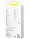 Buy Baseus Bright Mirror 2 3in1 USB-A - microUSB + Lightning + USB-C 3.5A 1.1m yellow - BSU3385YEL - {ean13} - Home Screen Store Europe