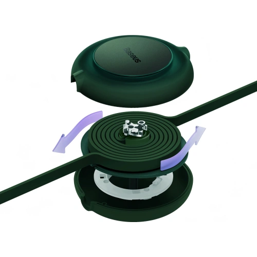 Kup Cablu Baseus Bright Mirror 2 3w1 USB-A - microUSB + Lightning + USB-C 3.5A 1.1m verde - BSU3387GRN - {ean13} - Sklep Home Screen
