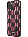 Kup Etui Karl Lagerfeld KLHCP13SMNMP1P Apple iPhone 13 mini hardcase różowy/pink Monogram Plaque - KLD965PNK - {ean13} - Sklep Home Screen