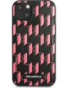 Kup Etui Karl Lagerfeld KLHCP13SMNMP1P Apple iPhone 13 mini hardcase różowy/pink Monogram Plaque - KLD965PNK - {ean13} - Sklep Home Screen