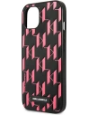 Kup Etui Karl Lagerfeld KLHCP13SMNMP1P Apple iPhone 13 mini hardcase rózsaszín/pink Monogram Plaque - KLD965PNK - {ean13} - Sklep Home Screen