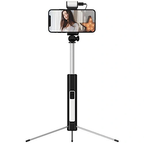 Kup Kijek do selfie Benks Selfie Stick Z07 (selfie bot, állvány, világító lámpák) Fekete - BKS197BLK - {ean13} - Sklep Home Screen