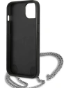 Kup Etui Karl Lagerfeld KLHCP13SPMK Apple iPhone 13 mini hardcase černý/black Leather Textured and Chain - KLD966BLK - {ean13} - Sklep Home Screen