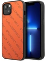 Etui Karl Lagerfeld KLHCP13SPTLO Apple iPhone 13 mini hardcase pomarańczowy/orange Perforated Allover