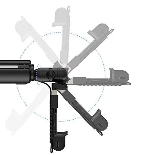 Kup Kijek do selfie Benks Selfie Stick Z07 (selfie bot, állvány, világító lámpák) Fekete - BKS197BLK - {ean13} - Sklep Home Screen