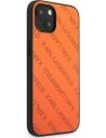 Kup Etui Karl Lagerfeld KLHCP13SPTLO Apple iPhone 13 mini hardcase oranžový/orange Perforated Allover - KLD967ORG - {ean13} - Sklep Home Screen