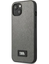 Kup Etui Karl Lagerfeld KLHCP13SSFMP2DG Apple iPhone 13 mini hardcase srebrny/silver Saffiano Plaque - KLD968SLV - {ean13} - Sklep Home Screen
