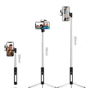 Kup Kijek do selfie Benks Selfie Stick Z07 (selfie stick, stativ, osvětlení) Černá - BKS197BLK - {ean13} - Sklep Home Screen
