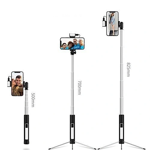Kup Kijek do selfie Benks Selfie Stick Z07 (selfie bot, állvány, világító lámpák) Fekete - BKS197BLK - {ean13} - Sklep Home Screen