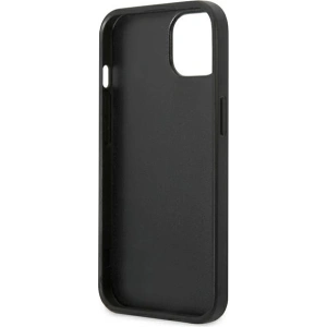 Kup Hülle Karl Lagerfeld KLHCP13SSFMP2DG Apple iPhone 13 mini Hardcase silber/Silver Saffiano Plaque - KLD968SLV - {ean13} - Sklep Home Screen