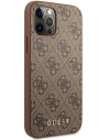 Kup Etui Guess GUHCP12LG4GFBR Apple iPhone 12 Pro Max brązowy/brown hard case 4G Metal Gold Logo - GUE1835BR - {ean13} - Sklep Home Screen