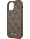 Kup Etui Guess GUHCP12LG4GFBR Apple iPhone 12 Pro Max brązowy/brown hard case 4G Metal Gold Logo - GUE1835BR - {ean13} - Sklep Home Screen