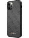 Kup Etui Guess GUHCP12LG4GFGR Apple iPhone 12 Pro Max szürke/grey kemény tok 4G Fém Arany Logó - GUE1836GRY - {ean13} - Sklep Home Screen