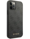 Kup Etui Guess GUHCP12LG4GFGR Apple iPhone 12 Pro Max szary/grey hard case 4G Metal Gold Logo - GUE1836GRY - {ean13} - Sklep Home Screen