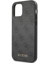 Kup Etui Guess GUHCP12LG4GFGR Apple iPhone 12 Pro Max szürke/grey kemény tok 4G Fém Arany Logó - GUE1836GRY - {ean13} - Sklep Home Screen
