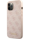 Kup Etui Guess GUHCP12LG4GFPI Apple iPhone 12 Pro Max rózsaszín/pink kemény tok 4G Fém Arany Logó - GUE1837PNK - {ean13} - Sklep Home Screen