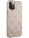 Kup Etui Guess GUHCP12LG4GFPI Apple iPhone 12 Pro Max rózsaszín/pink kemény tok 4G Fém Arany Logó - GUE1837PNK - {ean13} - Sklep Home Screen
