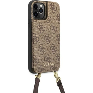 Kup Etui Guess GUHCP12MCB4GB Apple iPhone 12/12 Pro brązowy/brown hardcase 4G Crossbody Cardslot - GUE1838BR - {ean13} - Sklep Home Screen