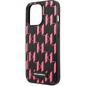 Buy Karl Lagerfeld KLHCP13XMNMP1P Apple iPhone 13 Pro Max hardcase pink Monogram Plaque - KLD970PNK - {ean13} - Home Screen Store Europe