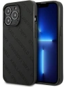 Etui Karl Lagerfeld KLHCP13XPTLK Apple iPhone 13 Pro Max hardcase černé/black Perforated Allover