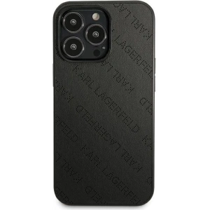 Buy Karl Lagerfeld KLHCP13XPTLK Apple iPhone 13 Pro Max hardcase black Perforated Allover - KLD972BLK - {ean13} - Home Screen Store Europe