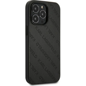 Buy Karl Lagerfeld KLHCP13XPTLK Apple iPhone 13 Pro Max hardcase black Perforated Allover - KLD972BLK - {ean13} - Home Screen Store Europe