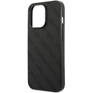 Buy Karl Lagerfeld KLHCP13XPTLK Apple iPhone 13 Pro Max hardcase black Perforated Allover - KLD972BLK - {ean13} - Home Screen Store Europe