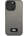 Kup Etui Karl Lagerfeld KLHCP13XSFMP2DG Apple iPhone 13 Pro Max hardcase stříbrný/silver Saffiano Plaque - KLD974SLV - {ean13} - Sklep Home Screen