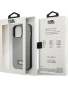 Kup Etui Karl Lagerfeld KLHCP13XSFMP2DG Apple iPhone 13 Pro Max hardcase argintiu/silver Saffiano Plaque - KLD974SLV - {ean13} - Sklep Home Screen