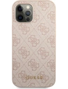 Kup Etui Guess GUHCP12MG4GFPI Apple iPhone 12/12 Pro różowy/pink hard case 4G Metal Gold Logo - GUE1842PNK - {ean13} - Sklep Home Screen