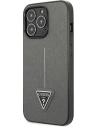 Kup Etui Guess GUHCP13LPSATLG Apple iPhone 13 Pro srebrny/silver hardcase Saffiano Triangle Logo - GUE1844SLV - {ean13} - Sklep Home Screen