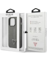 Kup Etui Guess GUHCP13LPSATLG Apple iPhone 13 Pro srebrny/silver hardcase Saffiano Triangle Logo - GUE1844SLV - {ean13} - Sklep Home Screen
